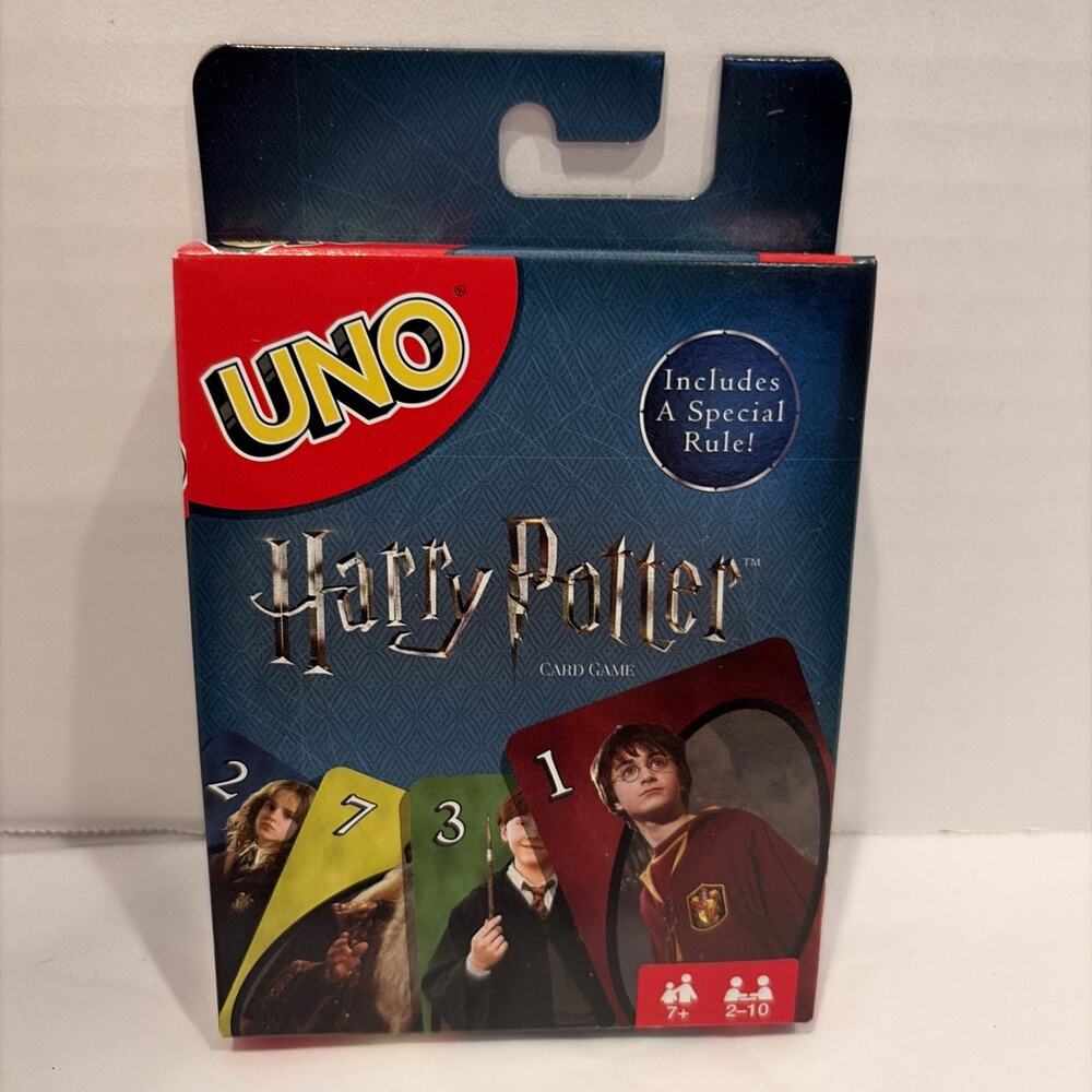 NEW SEALED 2018 Harry Potter UNO Card Game By Mattel Games